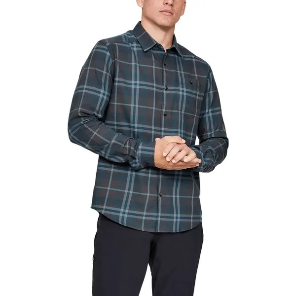 Under Armour Men's Tradesman 2.0 Flannel Shirt - Small - Wire, Wire