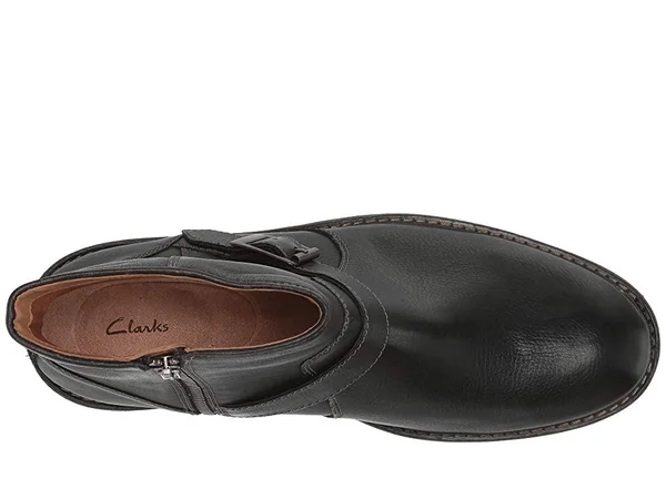 Clarks Clarkdale Spare Men's Boots Black Leather : 7.5 D