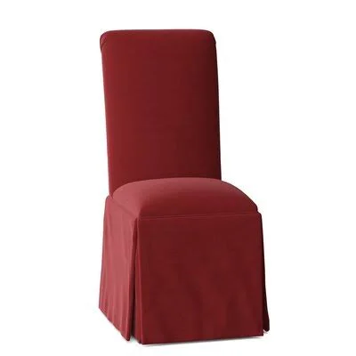 Lillian Upholstered Parsons Chair Kelly Clarkson Home Body Fabric: Angela Red