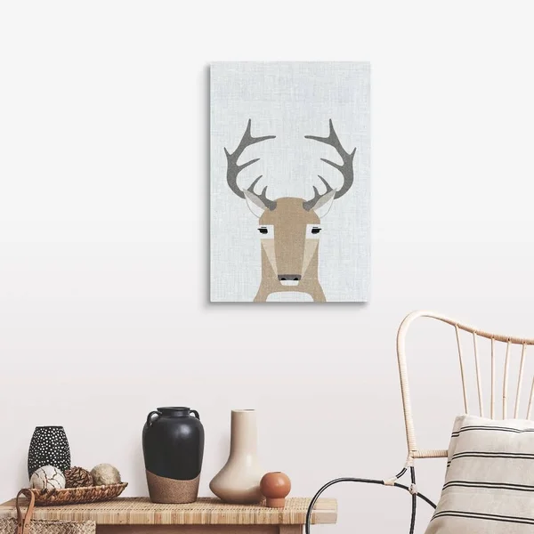 Whitetail Deer, Canvas Wall Art, 20x30, Great Big Canvas