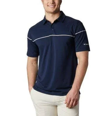 Columbia Omni-Wick Breaker Polo Shirt - Intense Red - Size: XL