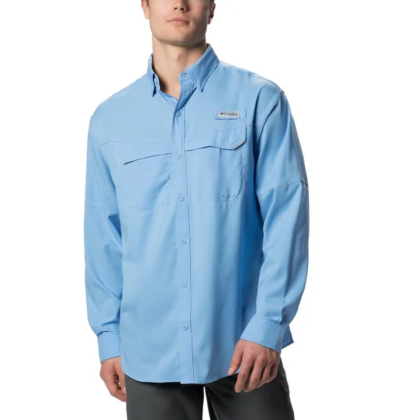 Columbia Men's Low Drag Offshore Long Sleeve Shirt - White Cap - Medium