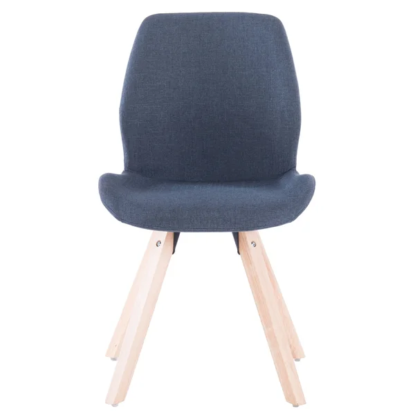 Porthos Home Modern Dining Chair with Rubberwood Dowel Legs - Set of 2 (Blue)