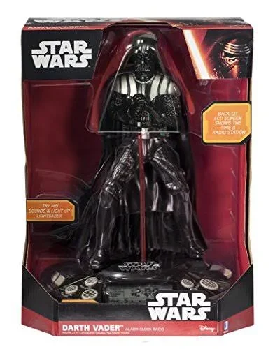 Star Wars Darth Vader 12x22 Alarm Clock Radio
