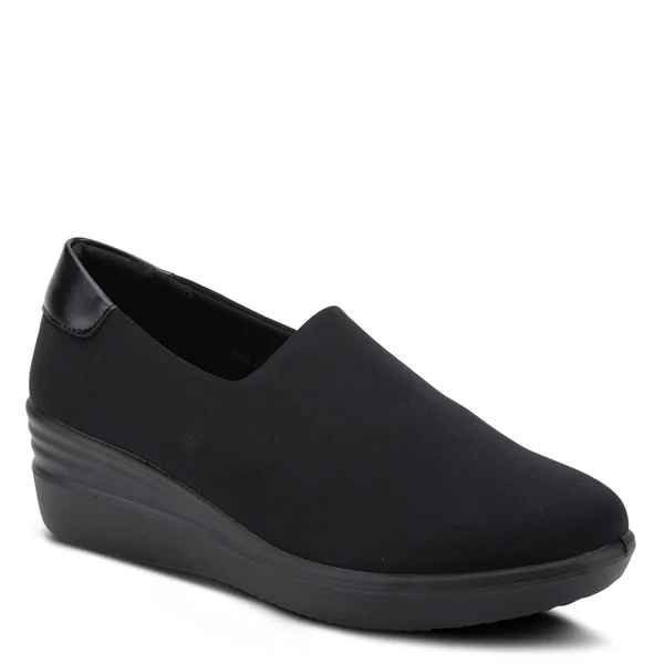 Flexus Womens Noral Black Slip-On - 38