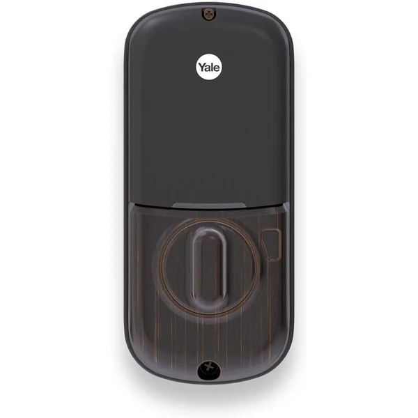 Yale Real Living YRD256 Assure Lock SL - Door lock - combination - electronic - smart lock - touch keypad - Z-Wave - satin nickel