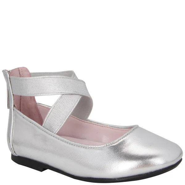 Nina Marissa - Silver Metallic, Size 6 Youth