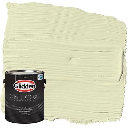 Glidden One Coat - Interior Paint + Primer, Forgive Quickly, Size: 1 gal, Green