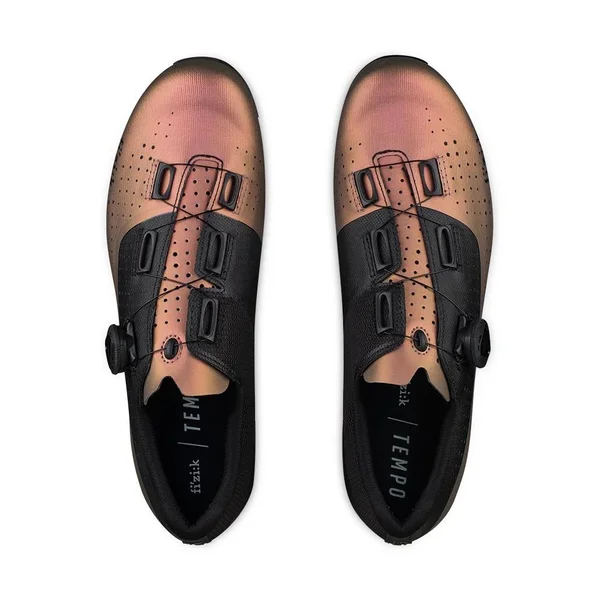 Fizik Tempo Overcurve R4 Iridescent Beetle/Black, 41, Road Shoes