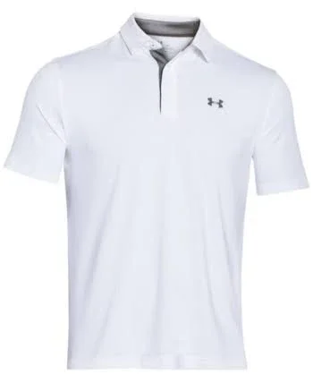 Under Armour Men's UA Playoff Polo - White, 4XLT