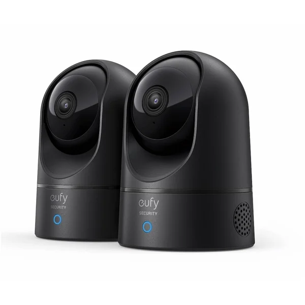 Eufy Security 2K Indoor Pan & Tilt Pet Camera, 2 Count 248063