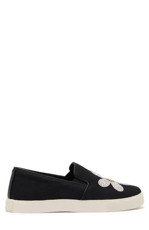Katy Perry Canvas Slip-On Shoes - The Kerry - Size 6-1/2 Medium, Daisy