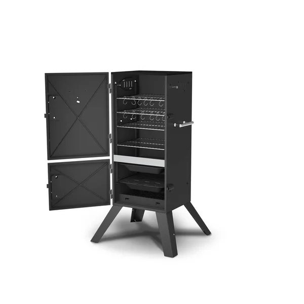 GrillPro 33 in. Vertical Charcoal Cabinet Smoker 31841