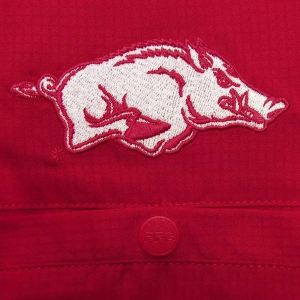 Men's Columbia Cardinal Arkansas Razorbacks PFG Tamiami Shirt - Size: Medium, Red