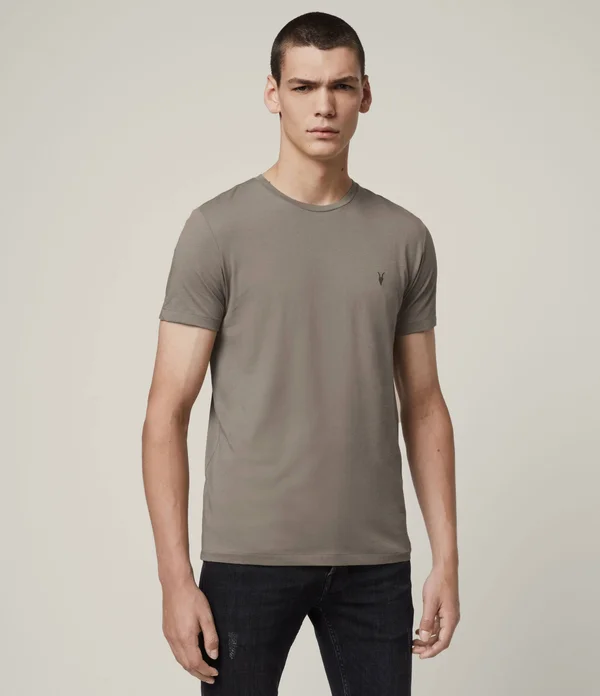 Men's AllSaints Tonic Slim Fit Crewneck T-Shirt, Size X-Small - Grey