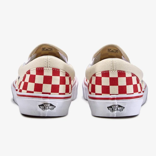 Vans Classic Slip on Racing Red White