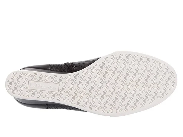 Women's Linea Paolo &Felicia& Wedge Sneaker - Size 5 M - Black