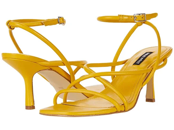 Nine West Women's Nolan Sandals - Yellow - 7.5M
