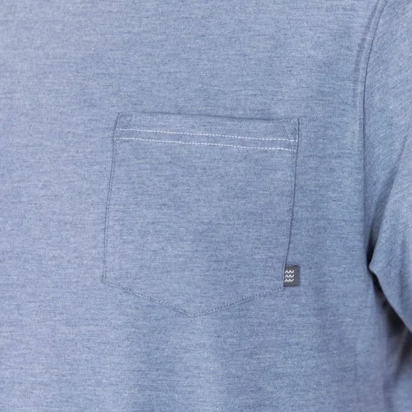 Free Fly Bamboo Flex Pocket Tee - Men's:Function Meets Style with Soft, Stretchy Bamboo Fabric