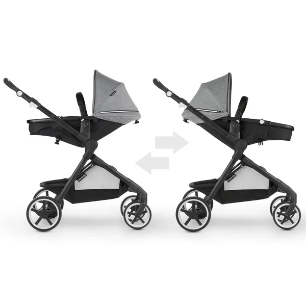 Gold SensorSafe Pivot Xpand Smart Modular Travel System (opal Pink)