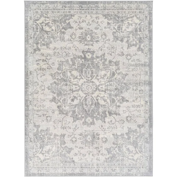 Artistic Weavers Zillah Grey 8 ft. 10 in. x 12 ft. 3 in. Medallion Area Rug