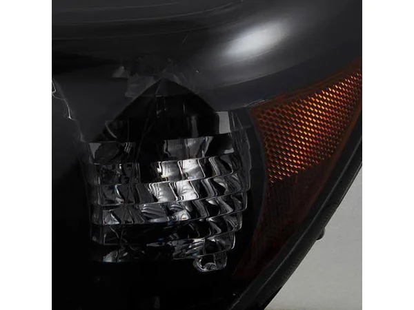 Toyota 4Runner Sport SUV Black Smoke Replacement Headlights Driver Passenger Head Lamps Pair