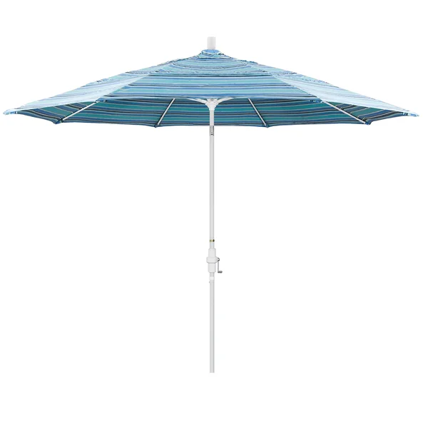 California Umbrella 11& Market Patio Umbrella in Dolce Oasis