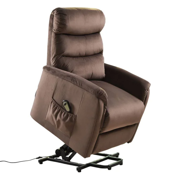 Electric Fabric Lift Chair Recliner and Footrest /w Remote Control, 32.48" x 26.38" x 26.38"