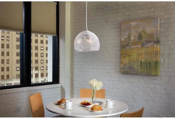 Quoizel Tango 13.38-in Polished Chrome Hardwired Multi-Light Pendant