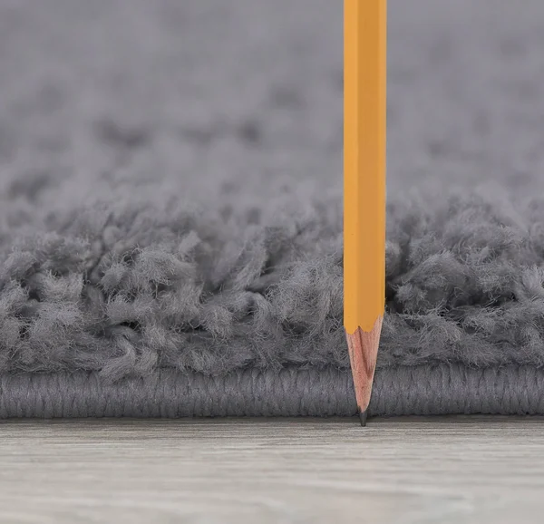 Tayse Jersey Shag Mira JRS1107 Gray Area Rug Rectangle 3&3x22 x 4&11x22