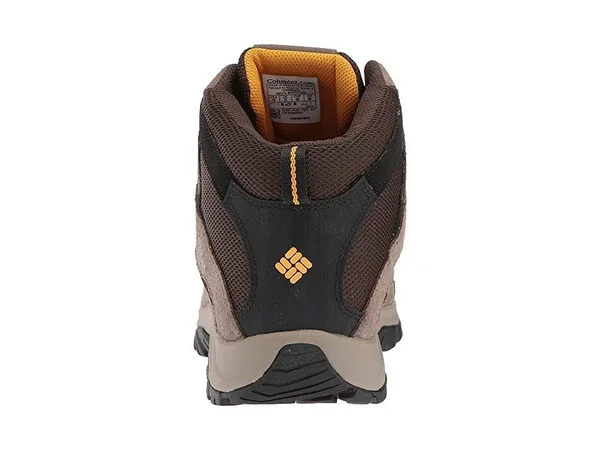 Columbia Crestwood Mid Men's Waterproof Hiking Boots - 10 Wide, Cordovan