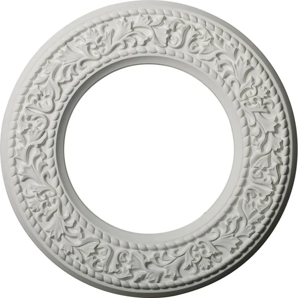 13 3/8x22OD x 7 1/2x22ID x 3/4x22P Blackthorn Ceiling Medallion (Fits Canopies Up to 7 1/2x22), Hand-Painted Painted Turtle Crac