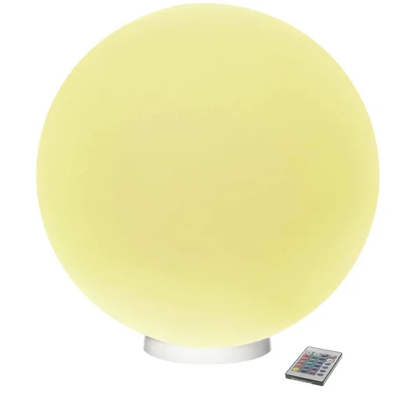 Modern Home Deluxe Floating LED Glowing Sphere w/Infrared Remote Control LEDGLOWBALL60