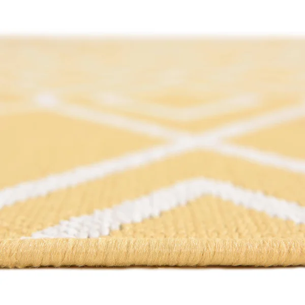 Jill Zarin Turks & Caicos Indoor Outdoor Rug - Yellow, 5x8 ft