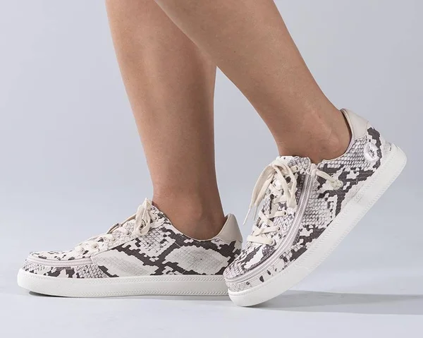 Billy Footwear Classic Lo Women's Shoes Snake : 7.5 M
