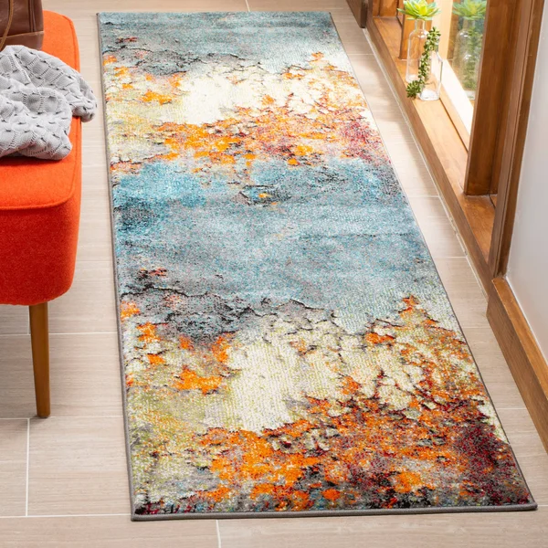 Safavieh Glacier Rug GLA125 Blue - 2&-3x22 x 14&