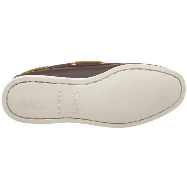 Sperry Top-Sider Women's Authentic Original Two-Eye Boat Shoe, Brown, 5.5