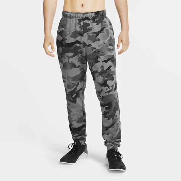 Nike Men's Dri-Fit Camo Training Pants - Large, Black