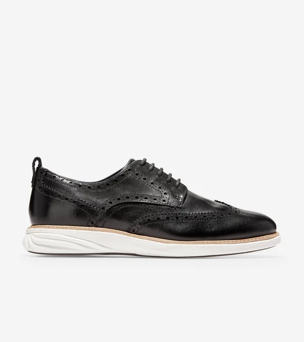 Cole Haan Grandevolution Oxford, 10.5, Black/Ivory