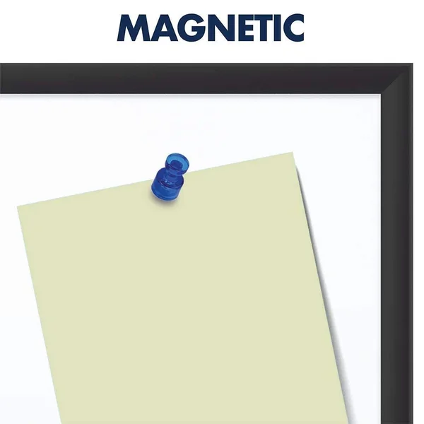 Quartet SM534B Classic Magnetic Dry Erase Whiteboard - 48 x 36 in. - Black Aluminum Frame