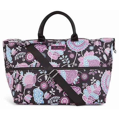 Vera Bradley Lighten Up Expandable Travel Bag, Alpine Floral