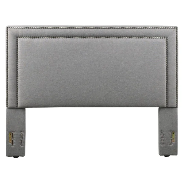 Baffin, King and California King size, Grey Linen Headboard