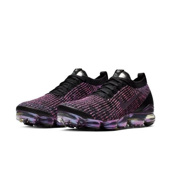 Nike Air VaporMax Flyknit 3 Black, Racer Blue & Fuchsia