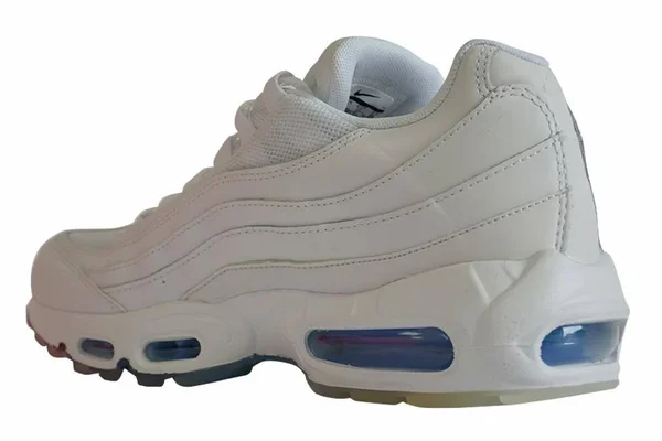 Nike Air Max 95 - Mens Shoes White/Metallic Silver/Photo Blue Size 13