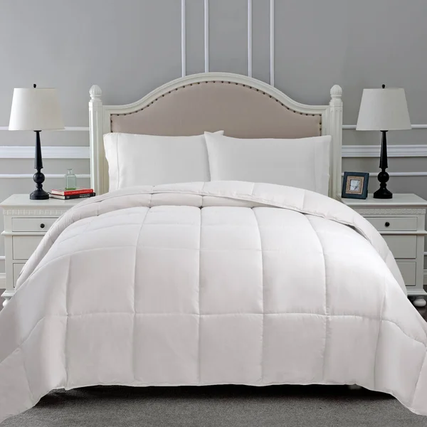 Superior Hypoallergenic Down Alternative Classic Comforter, White