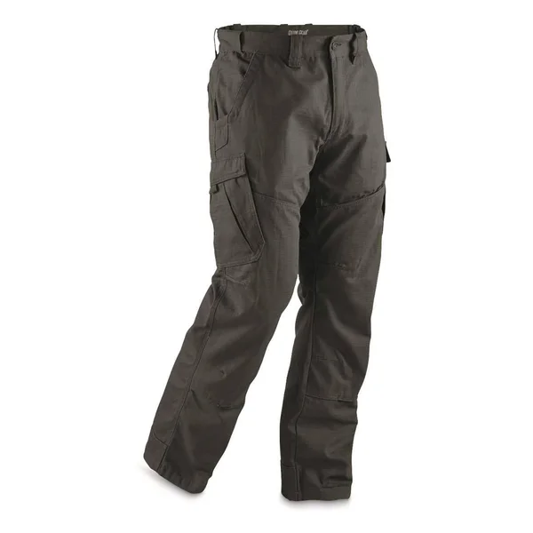 Guide Gear Men's Ripstop Cargo Work Pants - Size: w46 L30, Graphite Gray