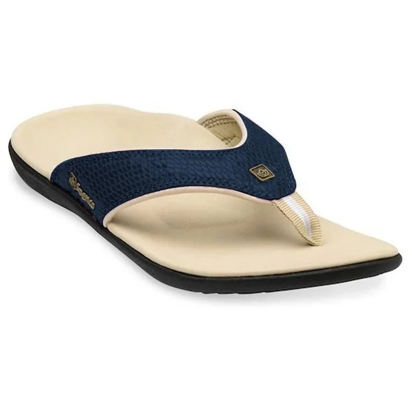 Spenco Yumi Snake Sandals - Navy - Women's 7