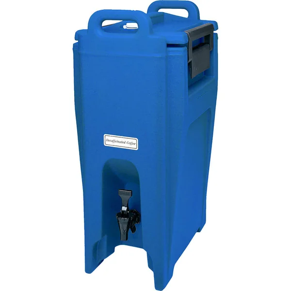 Cambro UC500186 Ultra Camtainer Navy Blue 5.25 Gal Beverage Carrier