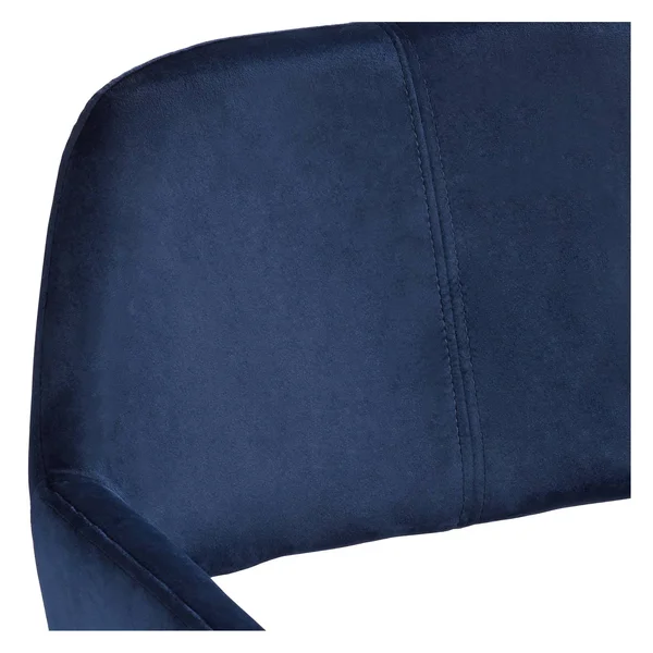 55 Downing Street Martin Navy Blue Fabric Modern Dining Chair