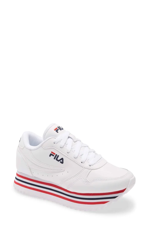 Fila Orbit Stripe 9.5 Women's White